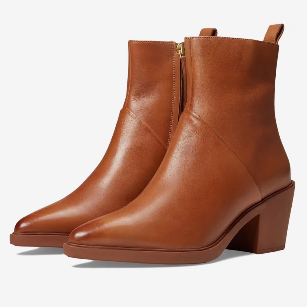 Seychelles Shining Star Bootie in Cognac